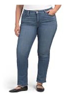 314 SHAPING STRAIGHT LEVI'S® STELLAR STRETCH Mid Rise, Tummy Slimming!